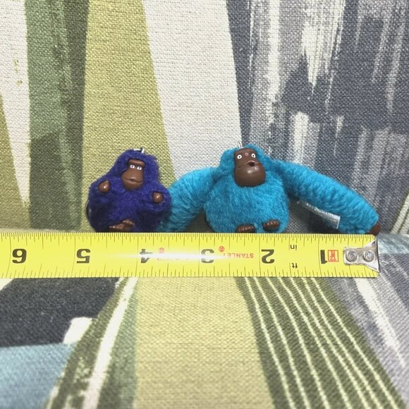 Kipling Turquoise Monkey Keychain - Picture 2 of 9